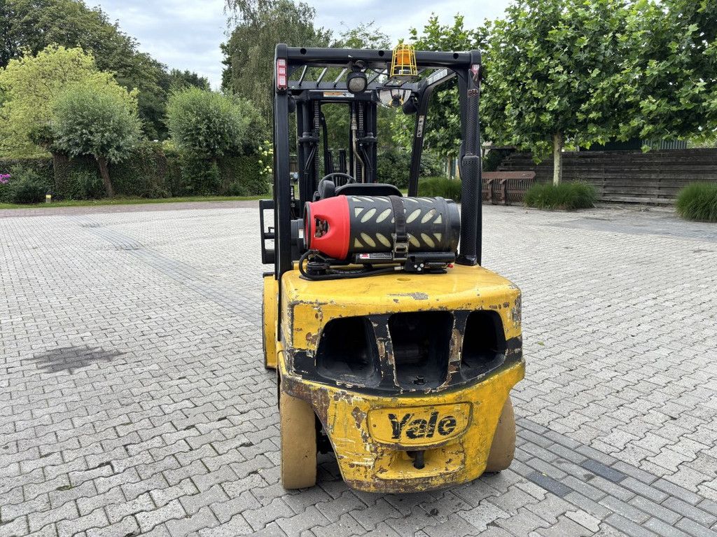 Yale GLP35VX Triplo mast 4.550mm, LPG, Side Shift.