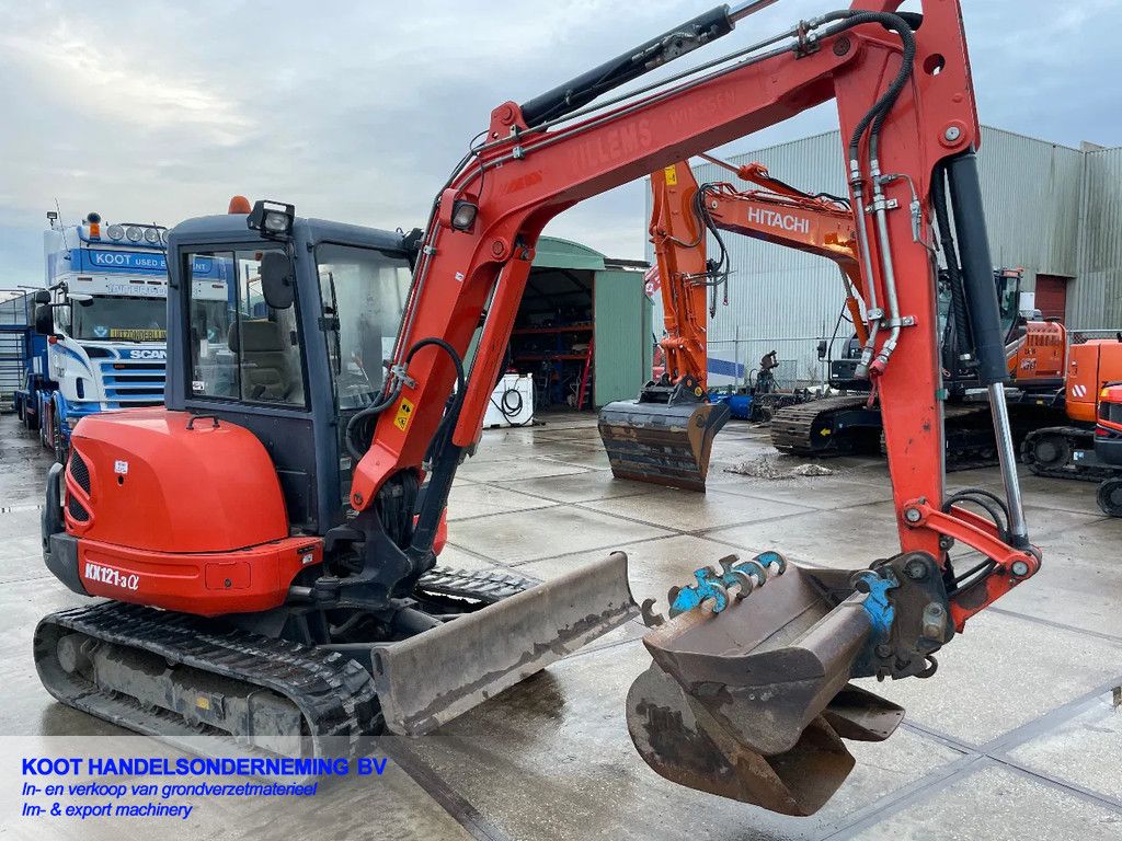 Kubota KX 121-3a 3 Buckets! Airco!