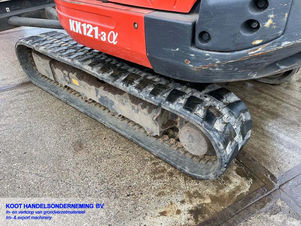 Kubota KX 121-3a 3 Buckets! Airco!