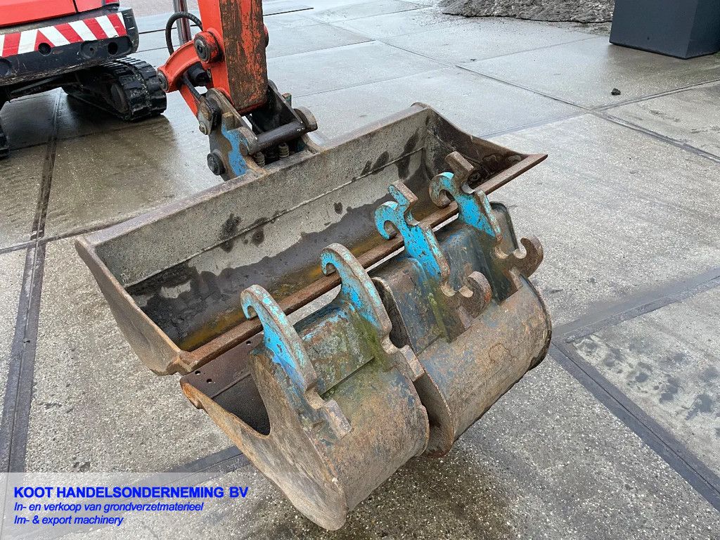 Kubota KX 121-3a 3 Buckets! Airco!