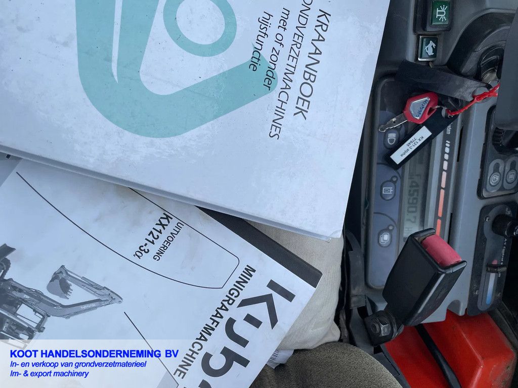 Kubota KX 121-3a 3 Buckets! Airco!