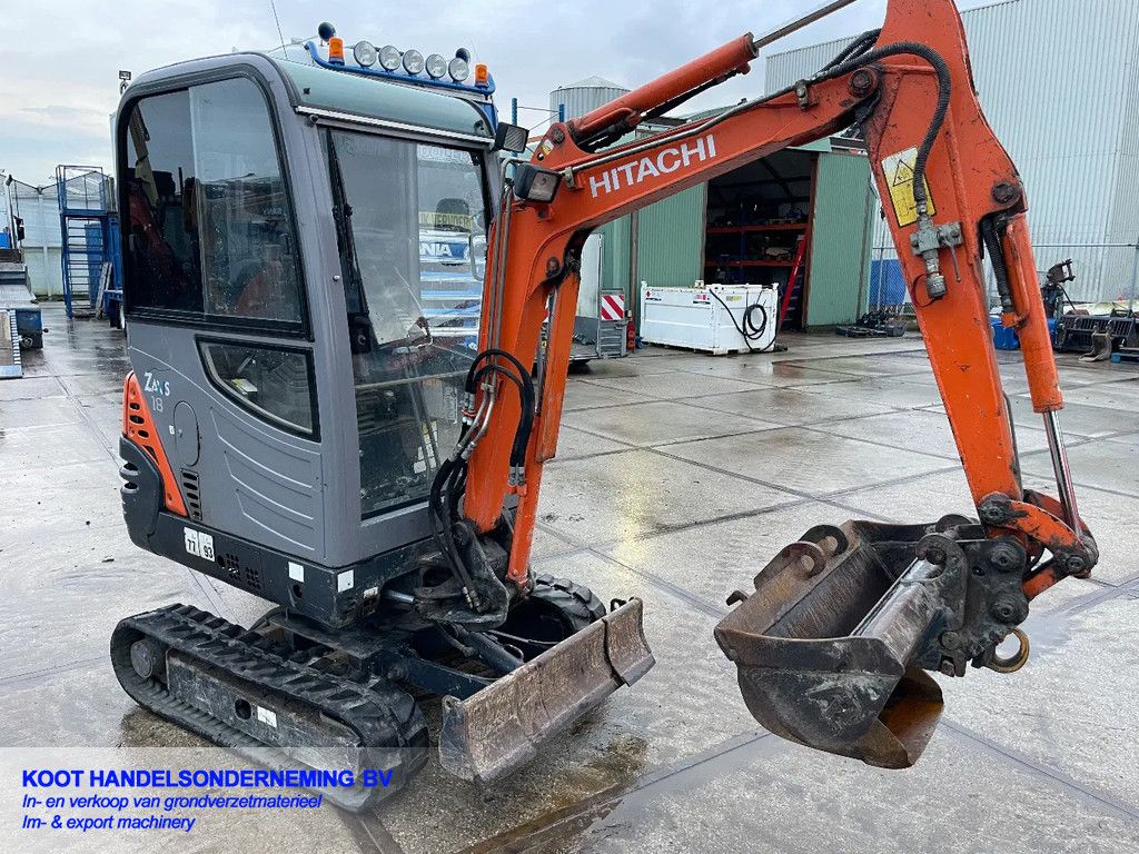 Hitachi Zx 18clr Nette machine!