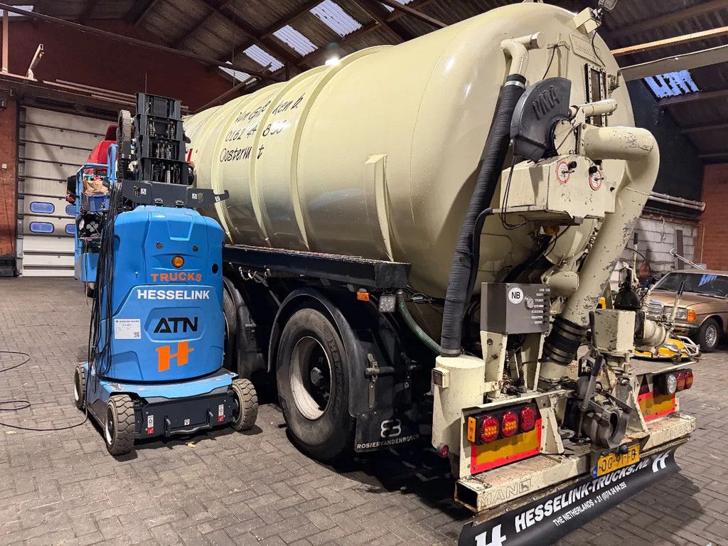 Veenhuis 36m3 Mestoplegger 6m3 Borger pomp VMA Bemonstering