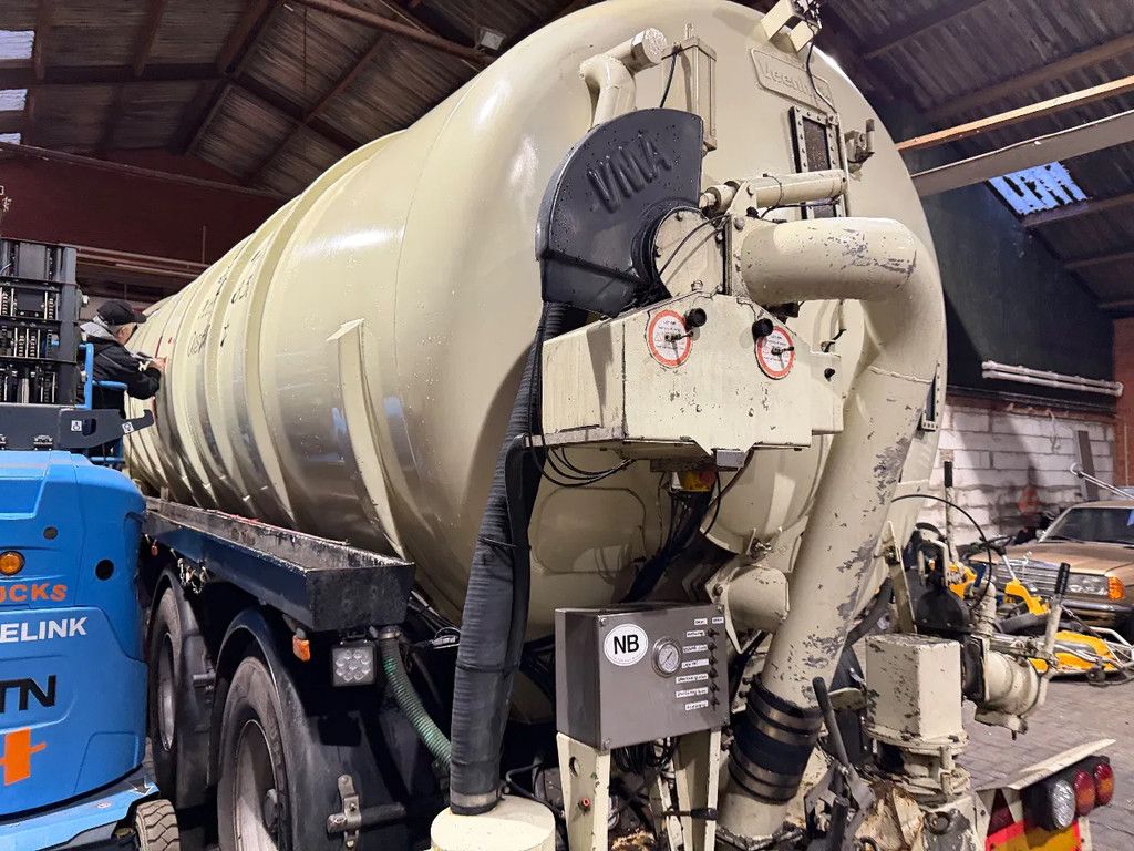 Veenhuis 36m3 Mestoplegger 6m3 Borger pomp VMA Bemonstering