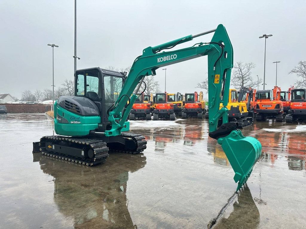 Kobelco SK55SRX-6 Diesel-Raupenbagger 2016