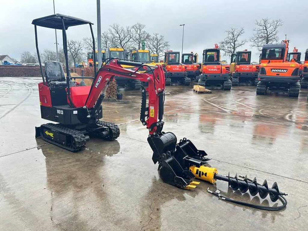Minibagger Vicsec VC13-R Benzin 2025 Neu