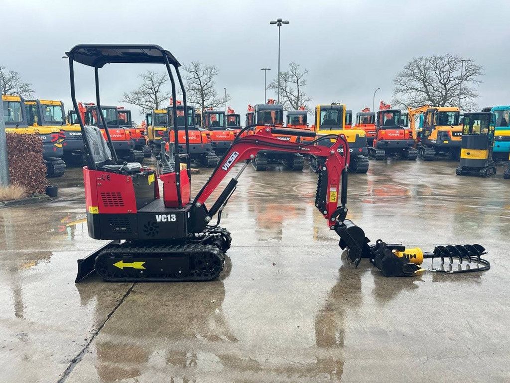 Minibagger Vicsec VC13-R Benzin 2025 Neu