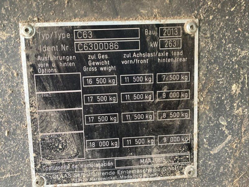 Claas Lion 630 1244 eff. Stunden Bj