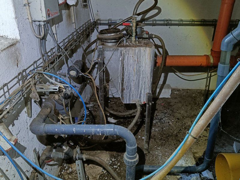 Lille opblander vand/majs