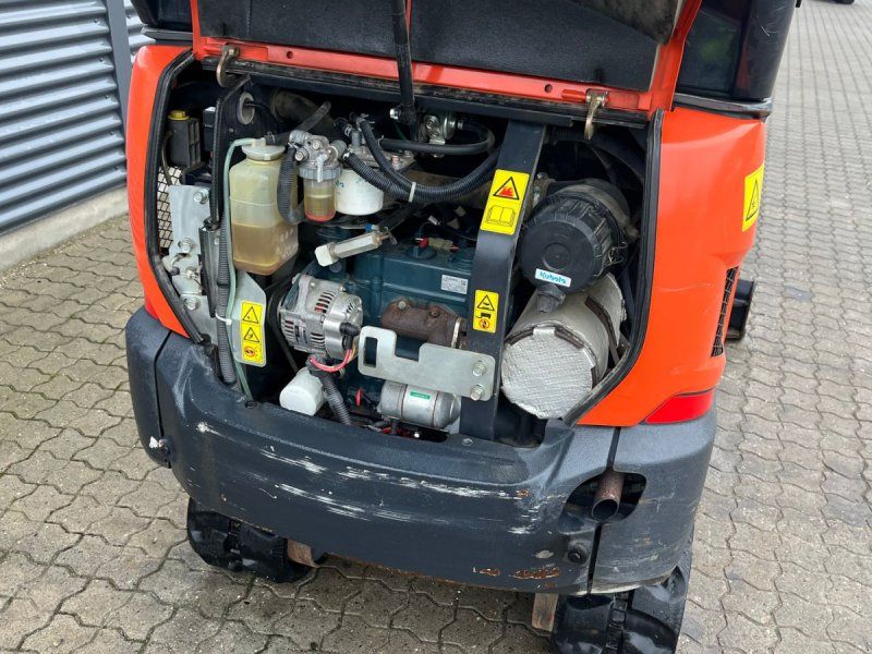 Kubota KX019-4 Tiltman med hydraulisk skovlskifte