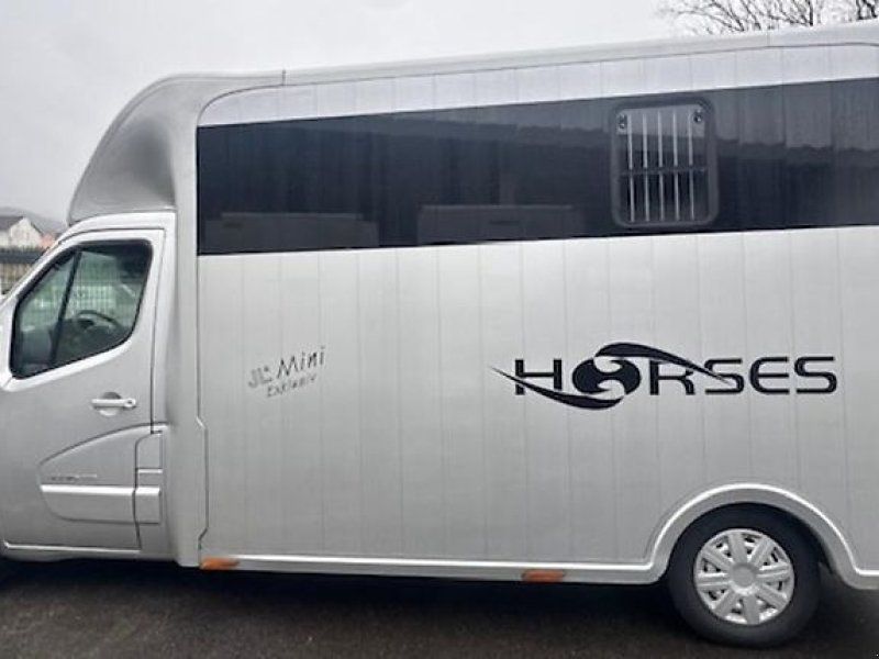 Renault Master JL Mini 2 Pferdeer Vollalukoffer 3,5t.