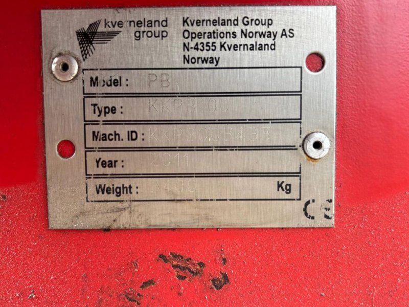 Kverneland PB 100 6 FURET Krop 28
