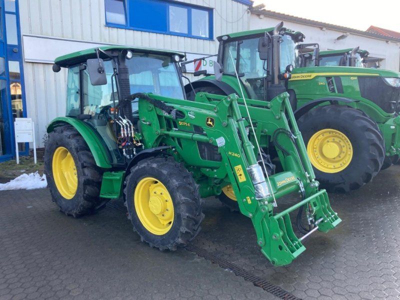 John Deere 5075E Frontlader