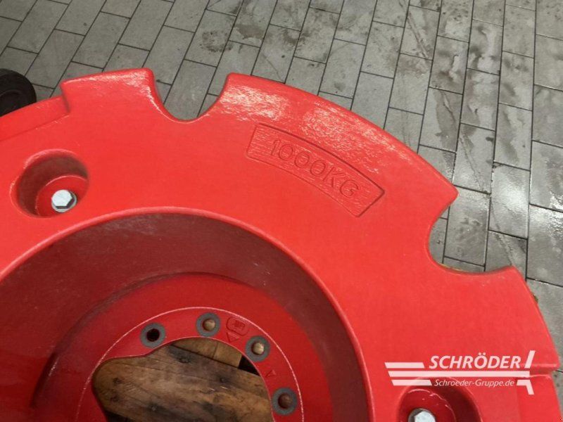 Fendt RADGEWICHTE 2X 1000KG + ADAPTERPLATTEN