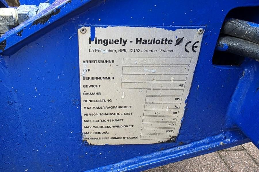 Haulotte H12SX Diesel, 4x4 Drive, 12m Working Height, 700kg