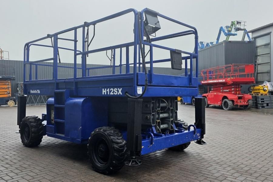 Haulotte H12SX Diesel, 4x4 Drive, 12m Working Height, 700kg