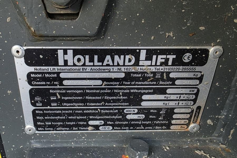 Holland Lift Ecostar HL-11816 As-Is, For Parts, Electric, 14m W