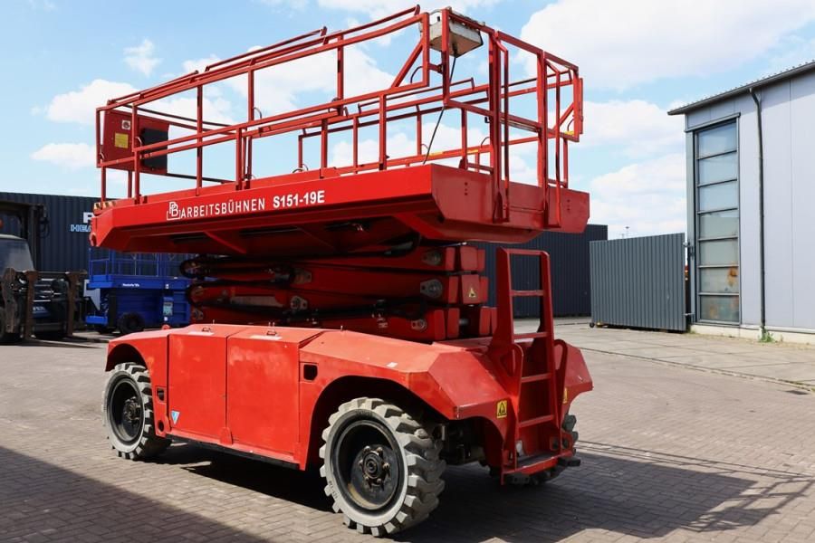 PB Lifttechnik S151-19E 4x4 Electric, 4x4 Drive, 15m Working Heig