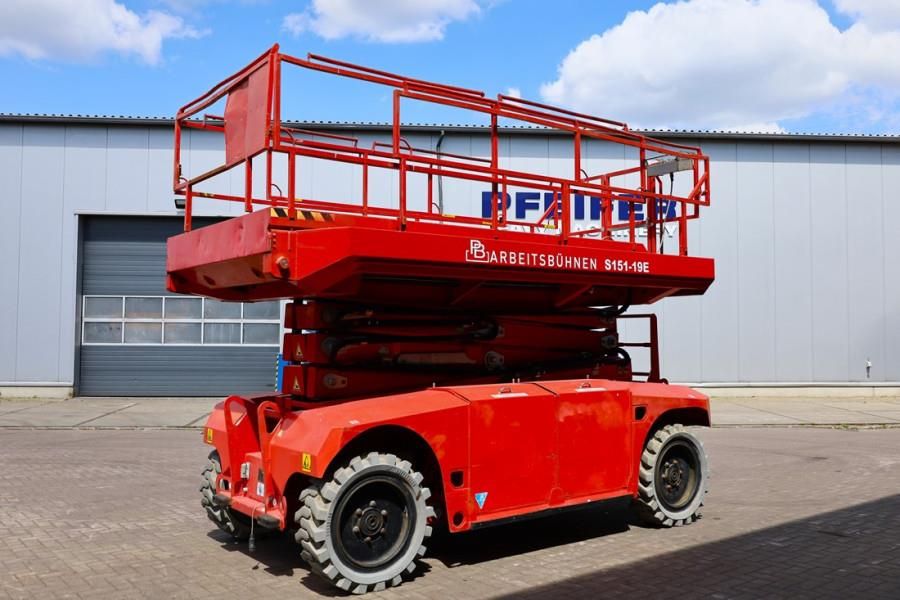 PB Lifttechnik S151-19E 4x4 Electric, 4x4 Drive, 15m Working Heig