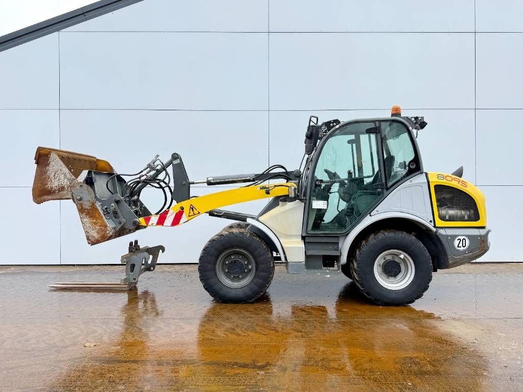 Wacker Neuson Kramer 8095 - 4 Wheel Steering / Bucket + Forks