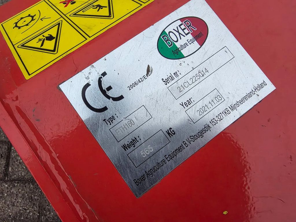 Perfect Boxer eth160 klepelmaaier verstek zware uitvoering