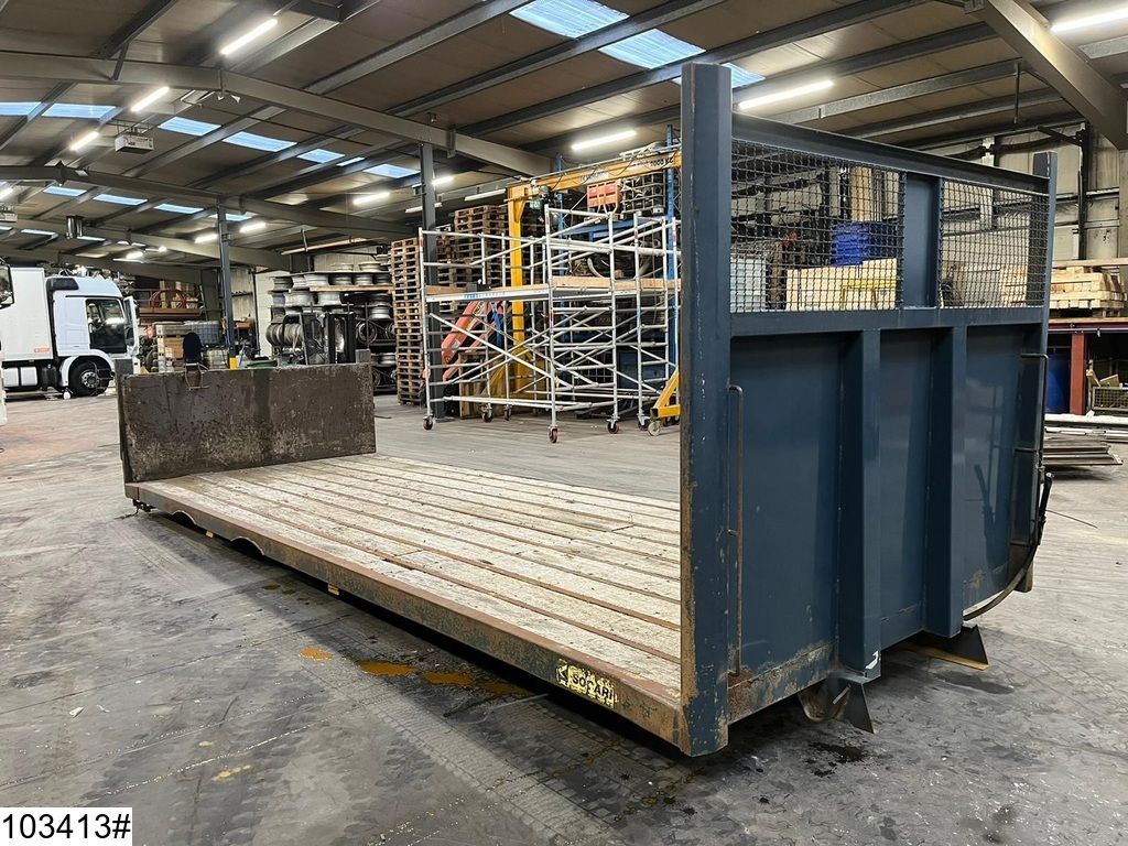 Onbekend Open laadbak