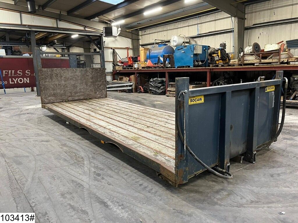 Onbekend Open laadbak