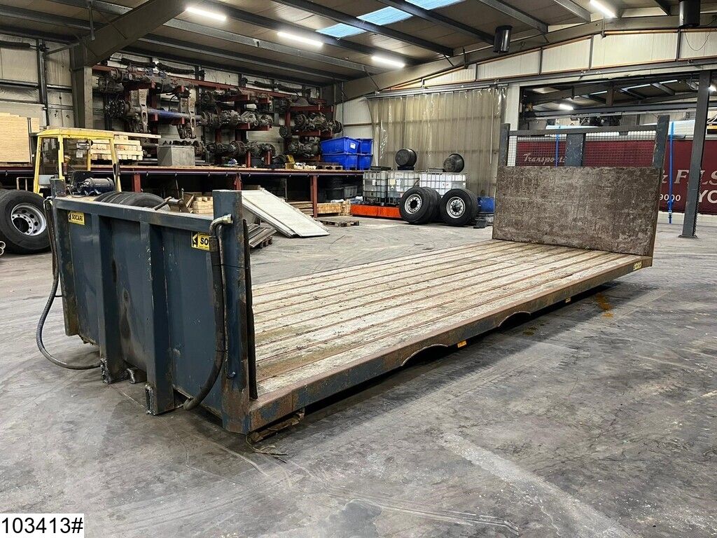 Onbekend Open laadbak