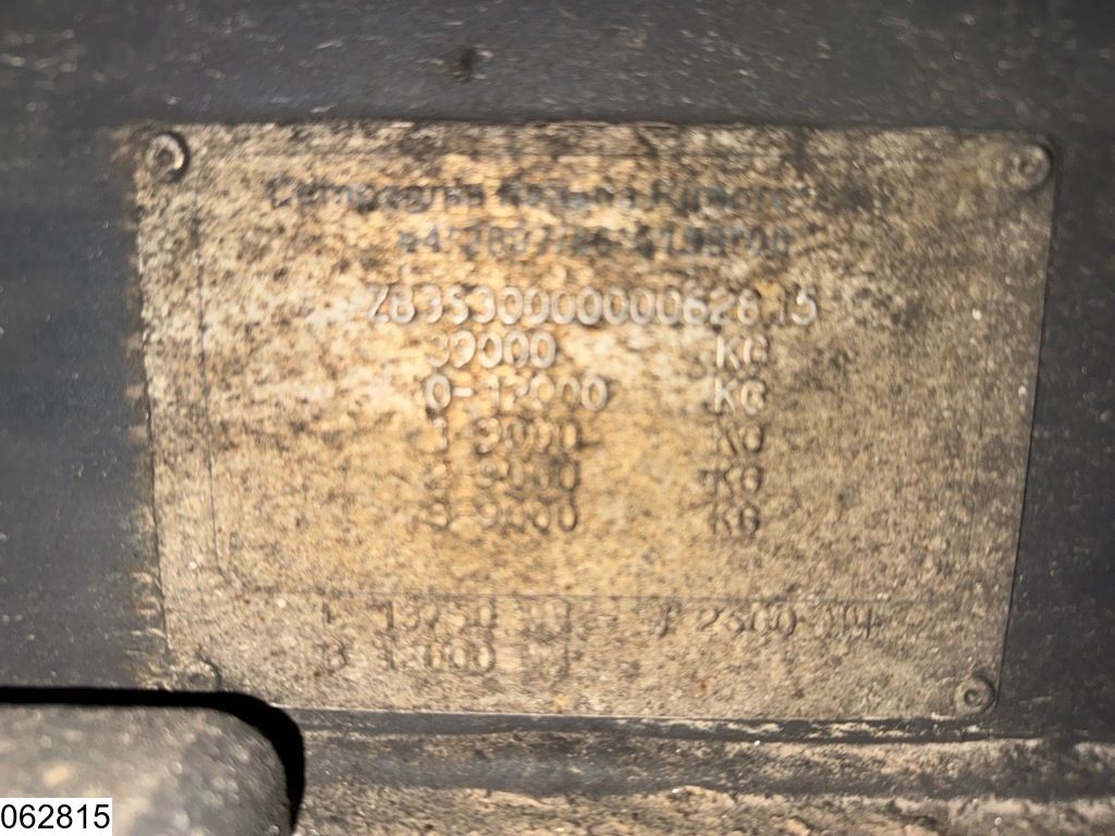 Merker Koel vries Carrier Maxima 1300, Dhollandia