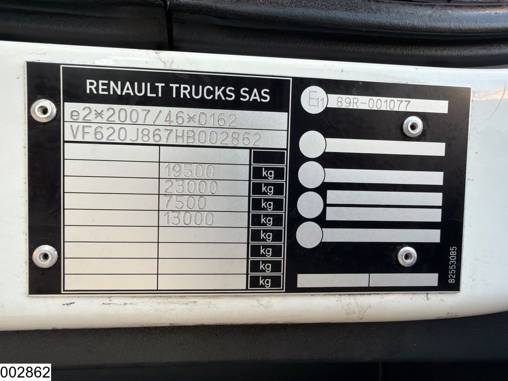 Renault D 19 320 EURO 6, Standairco, DHOLLANDIA