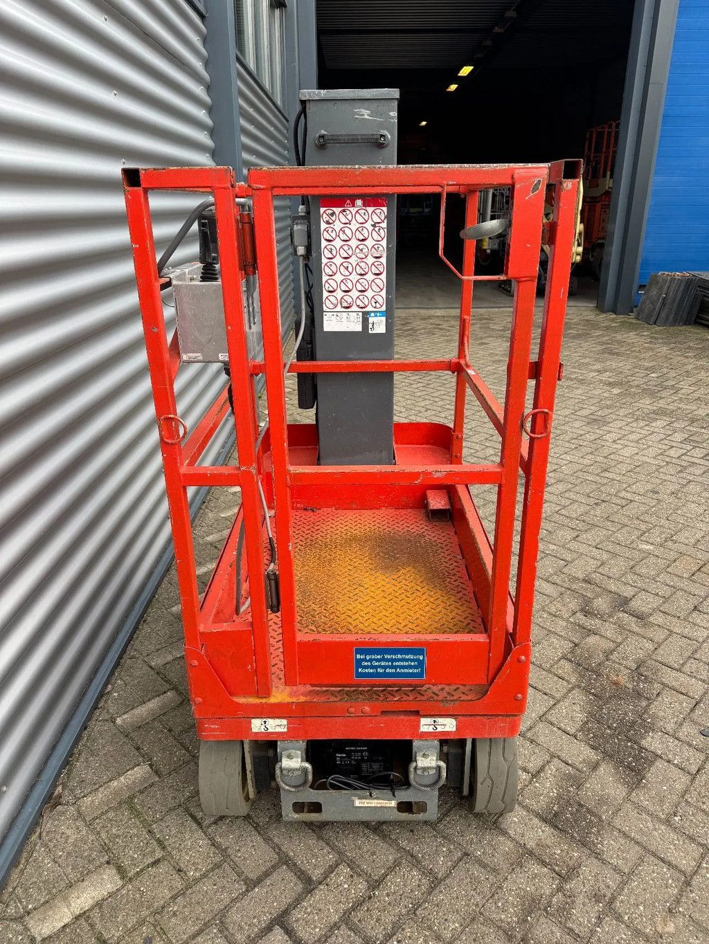 Skyjack SJ16 Hoogwerker Masthoogwerker