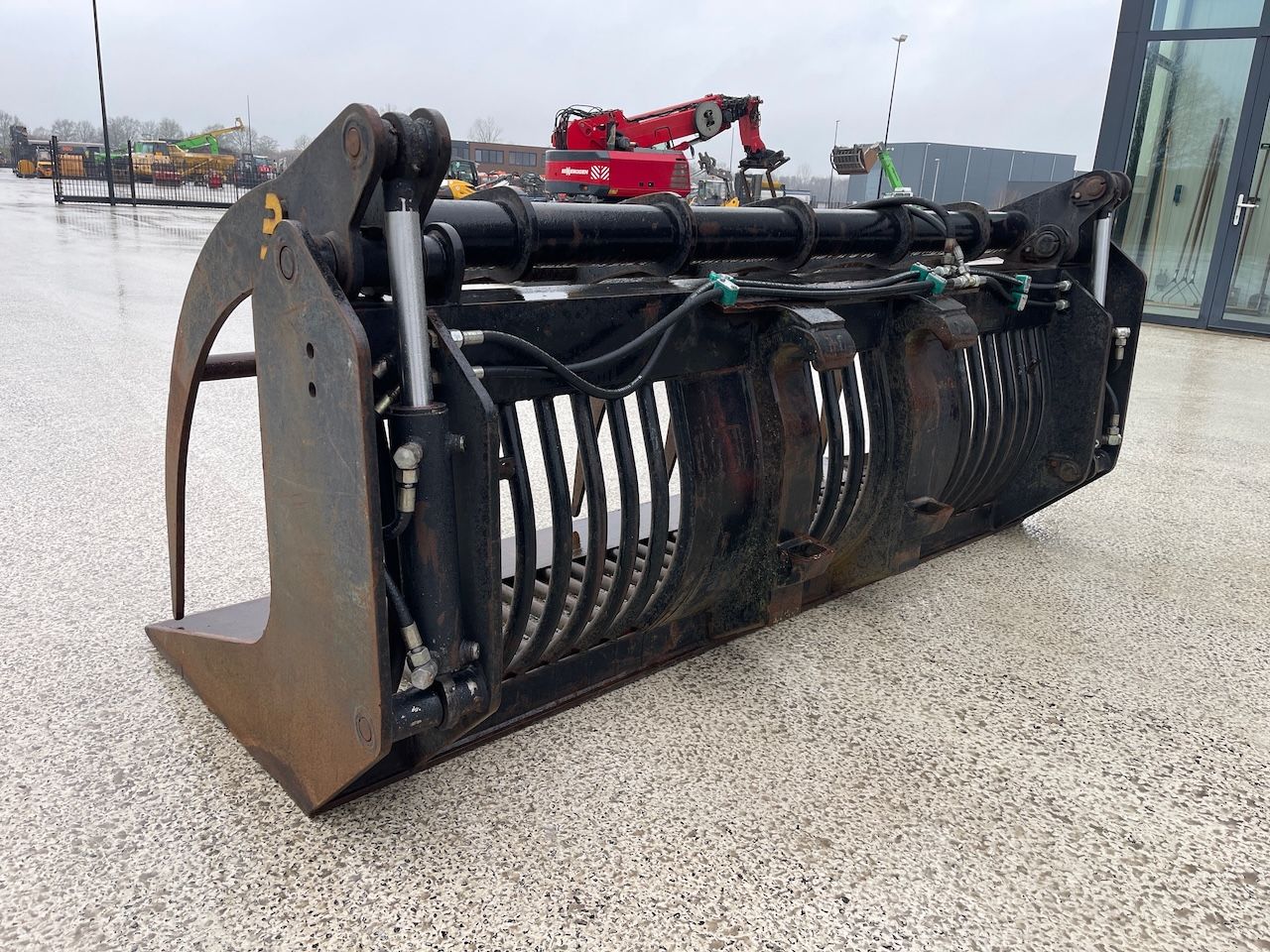 Puinbak met bovenklem 280cm