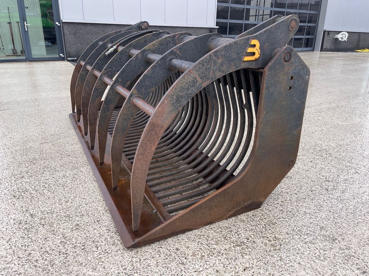 Puinbak met bovenklem 280cm