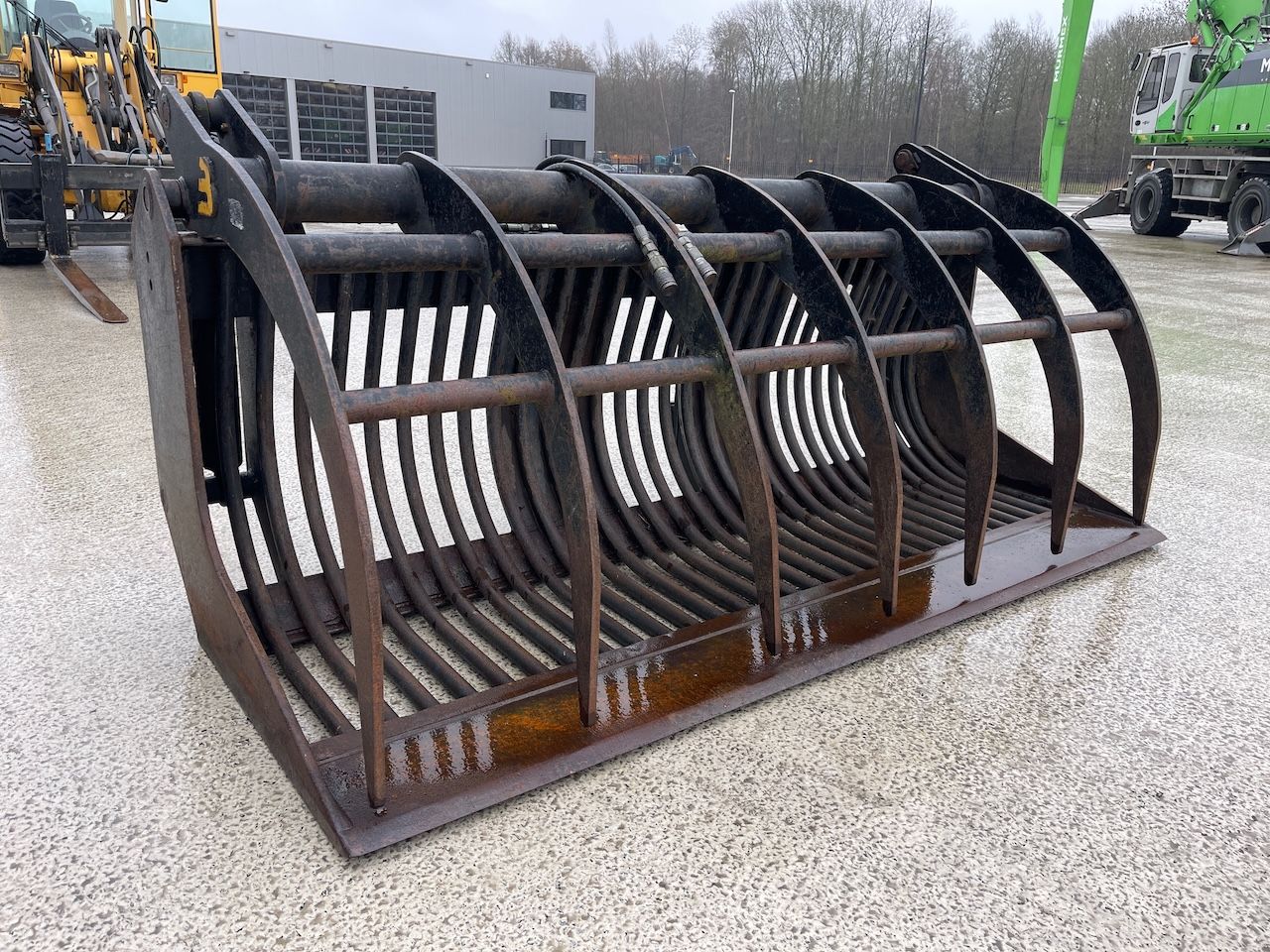 Puinbak met bovenklem 280cm