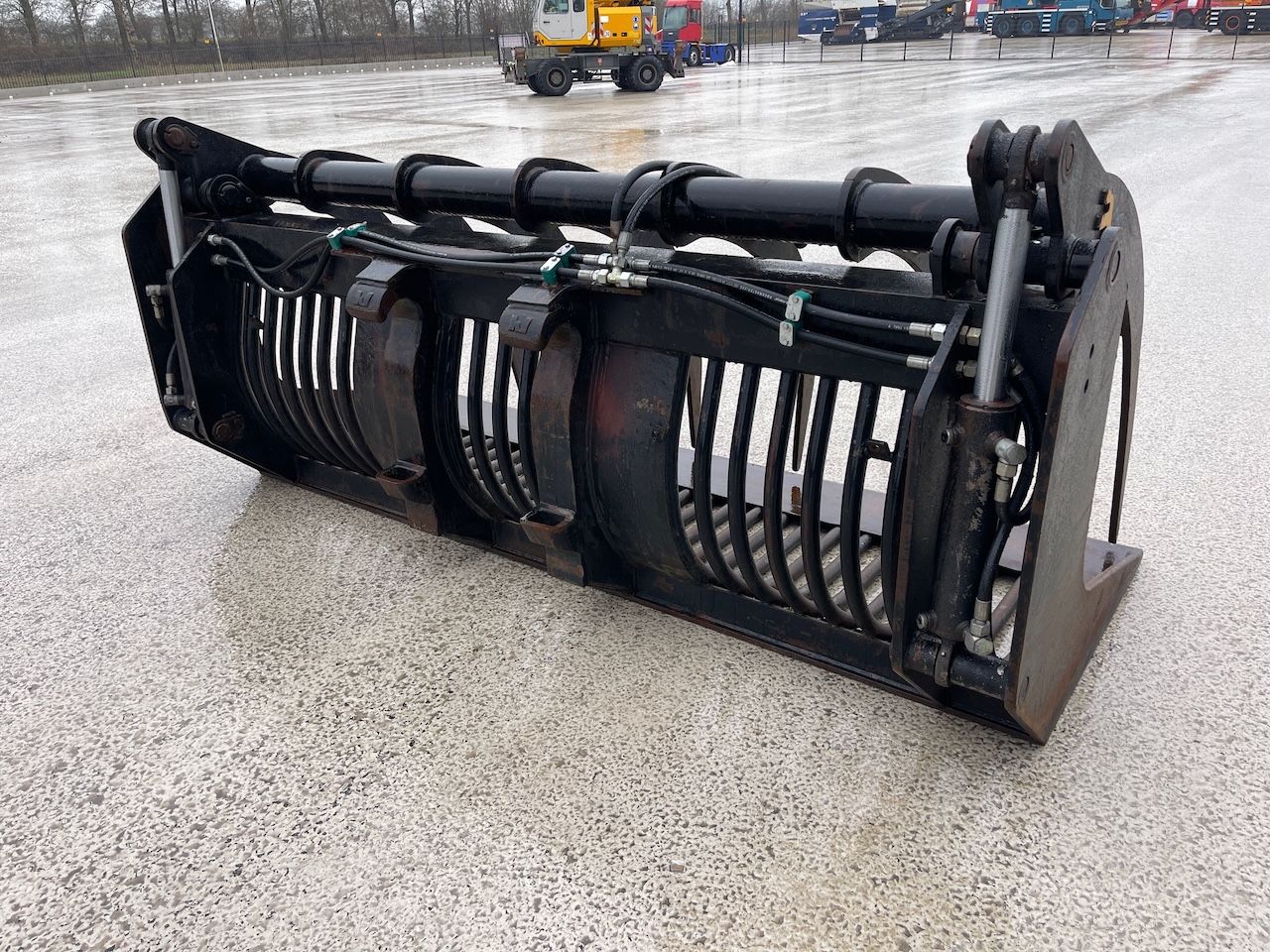 Puinbak met bovenklem 280cm