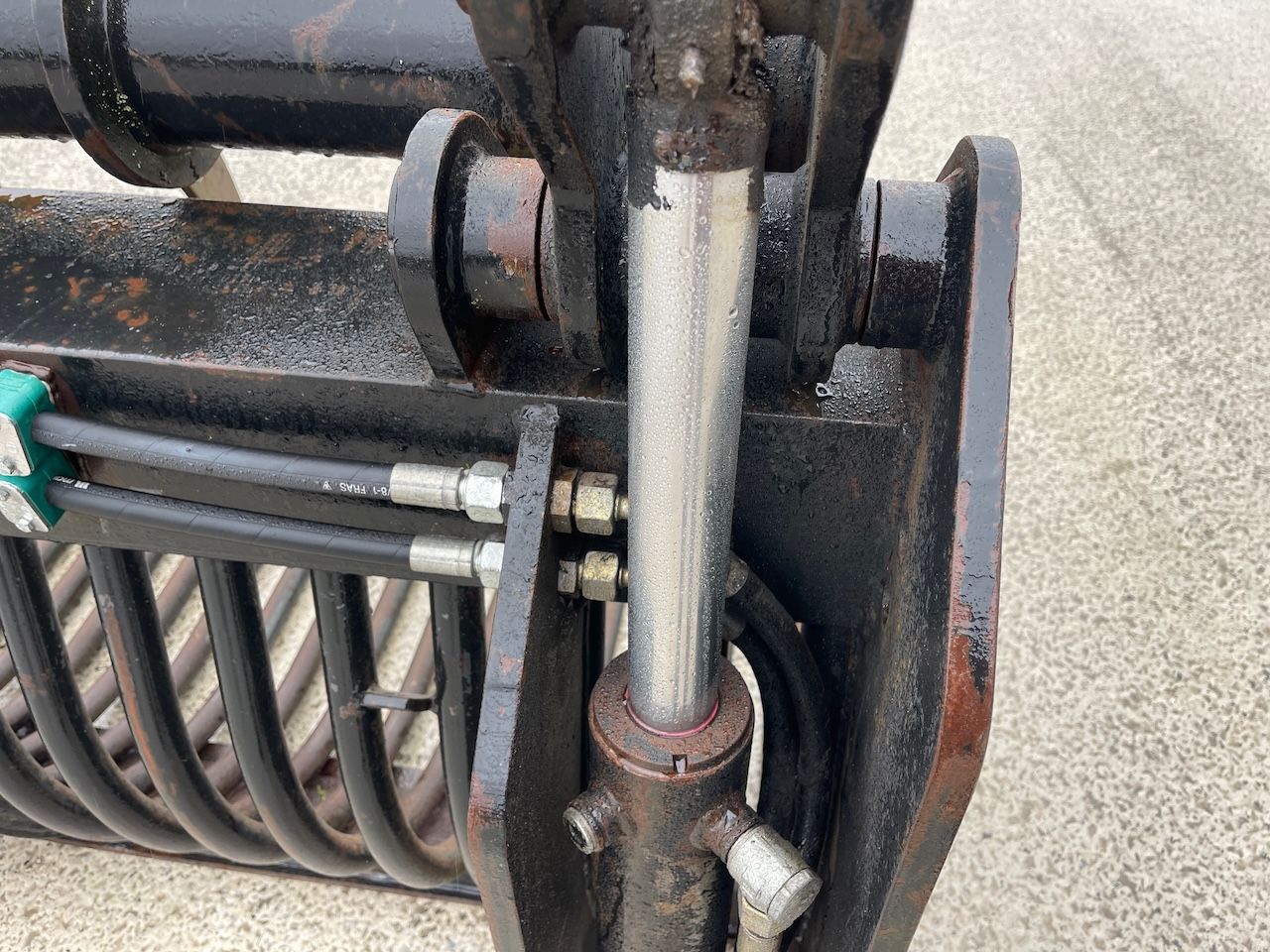 Puinbak met bovenklem 280cm