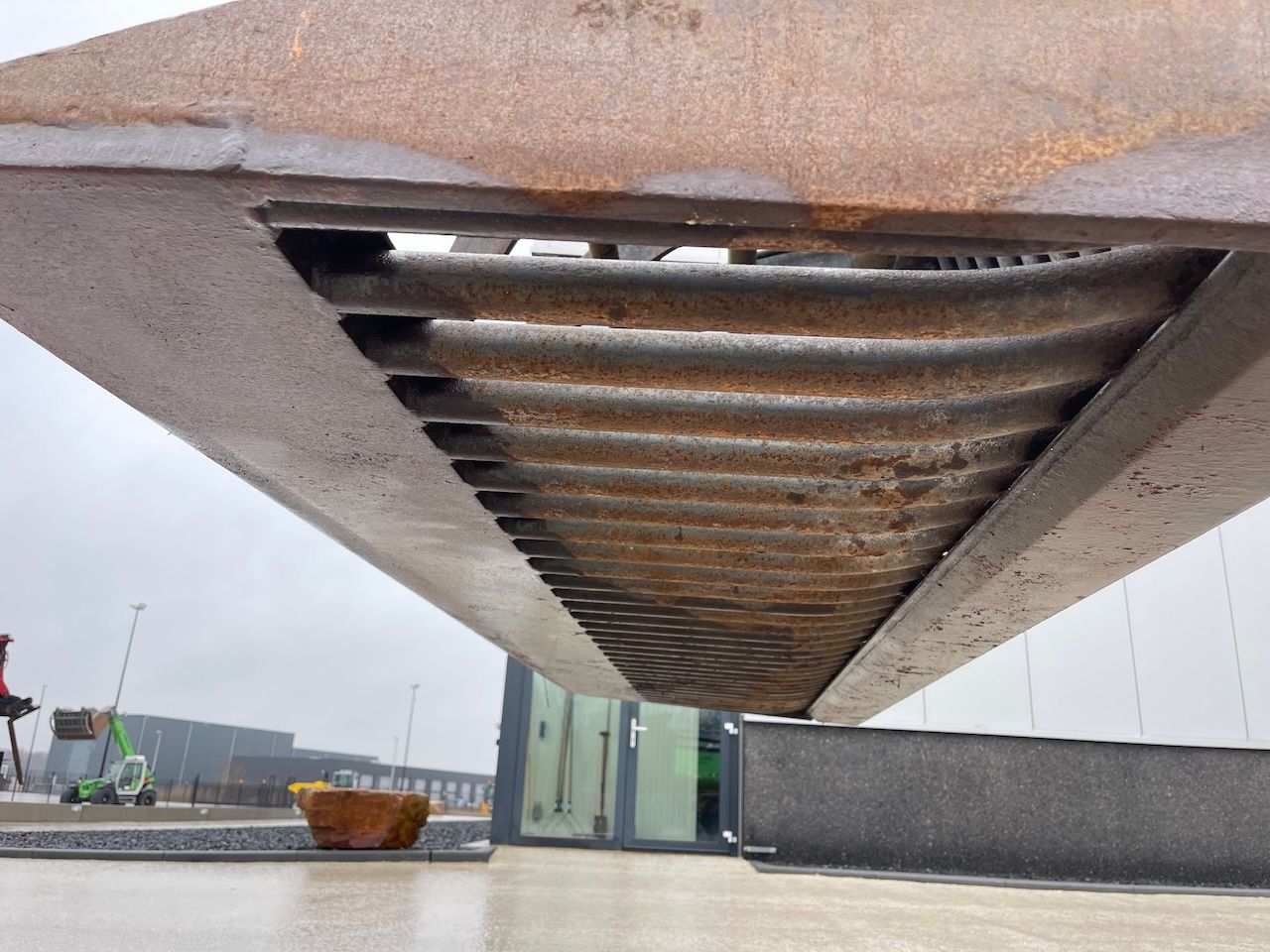 Puinbak met bovenklem 280cm