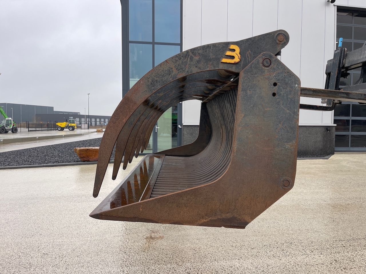 Puinbak met bovenklem 280cm