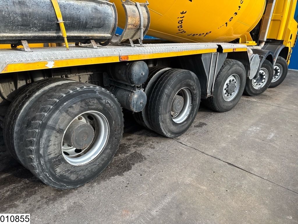 Ginaf X 5250 TS 10x4, EURO 5, 15m3, Hydraulic suspension