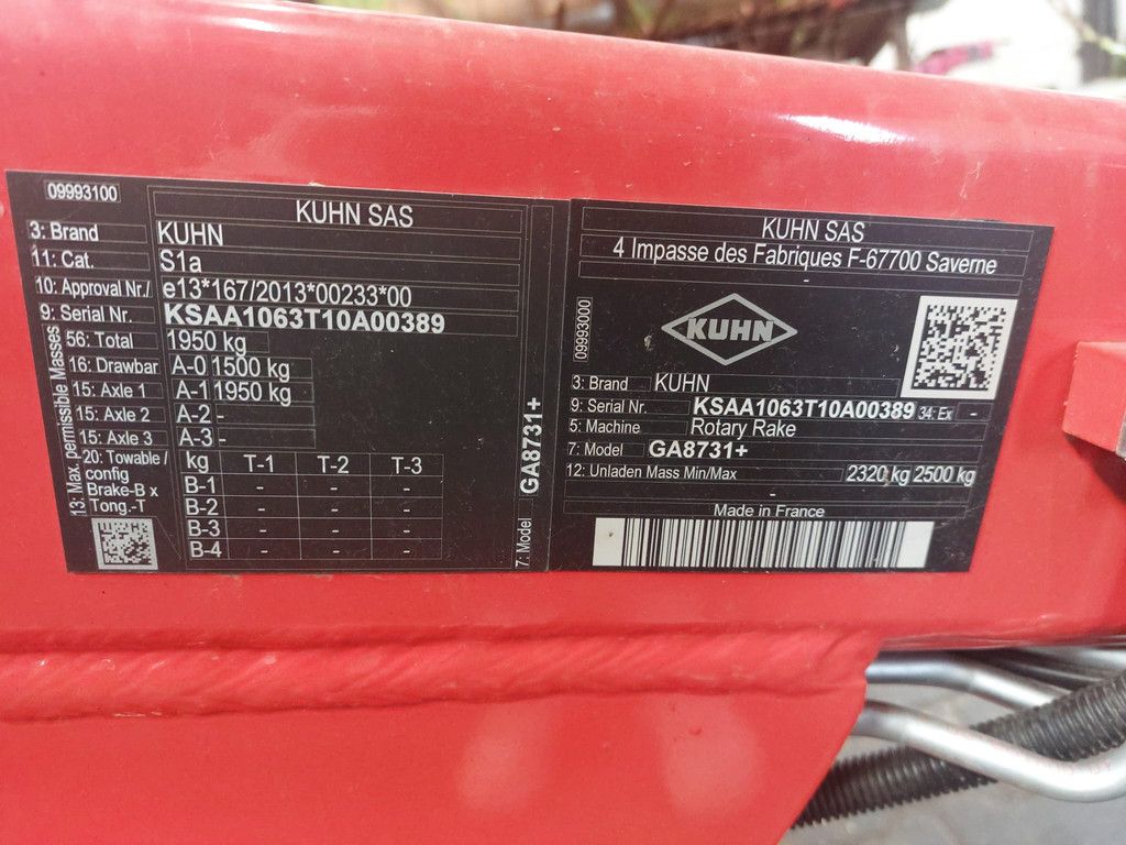 Kuhn GA 8731