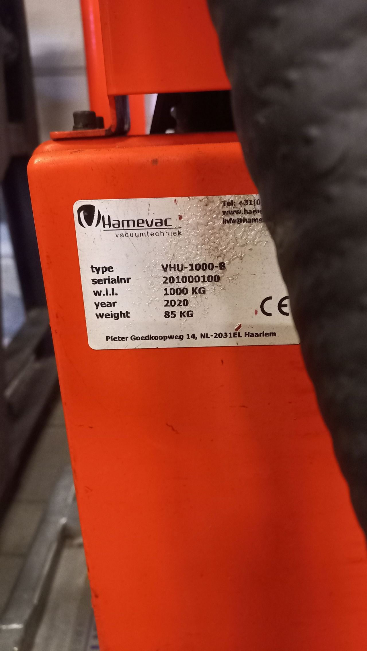 Hamevac VHU-1000 B Vacuum unit