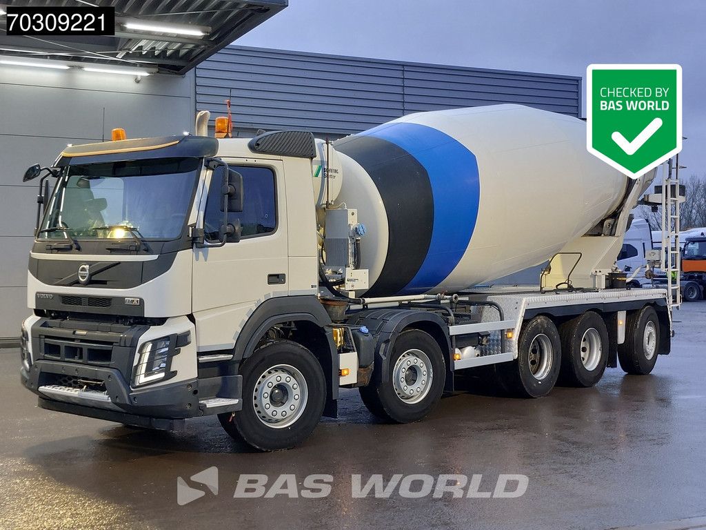 Volvo FMX 460 10X4 NL-Truck 15m3 Stetter AM 15 FHC BL Lift+Steering-Axle Euro 6