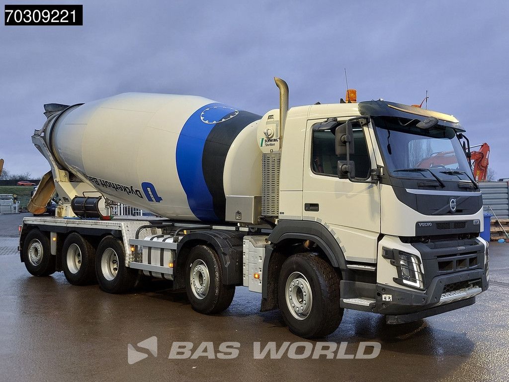 Volvo FMX 460 10X4 NL-Truck 15m3 Stetter AM 15 FHC BL Lift+Steering-Axle Euro 6