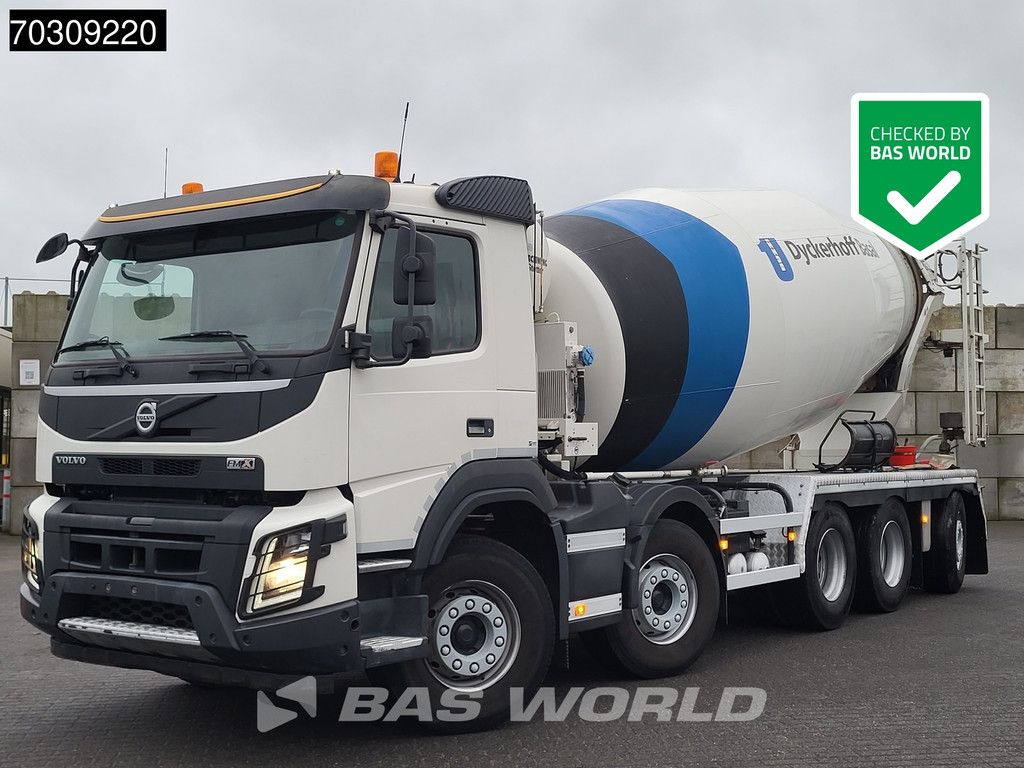 Volvo FMX 460 10X4 NL-Truck 15m3 Stetter AM 15 FHC BL Lift+Steering-Axle Euro 6
