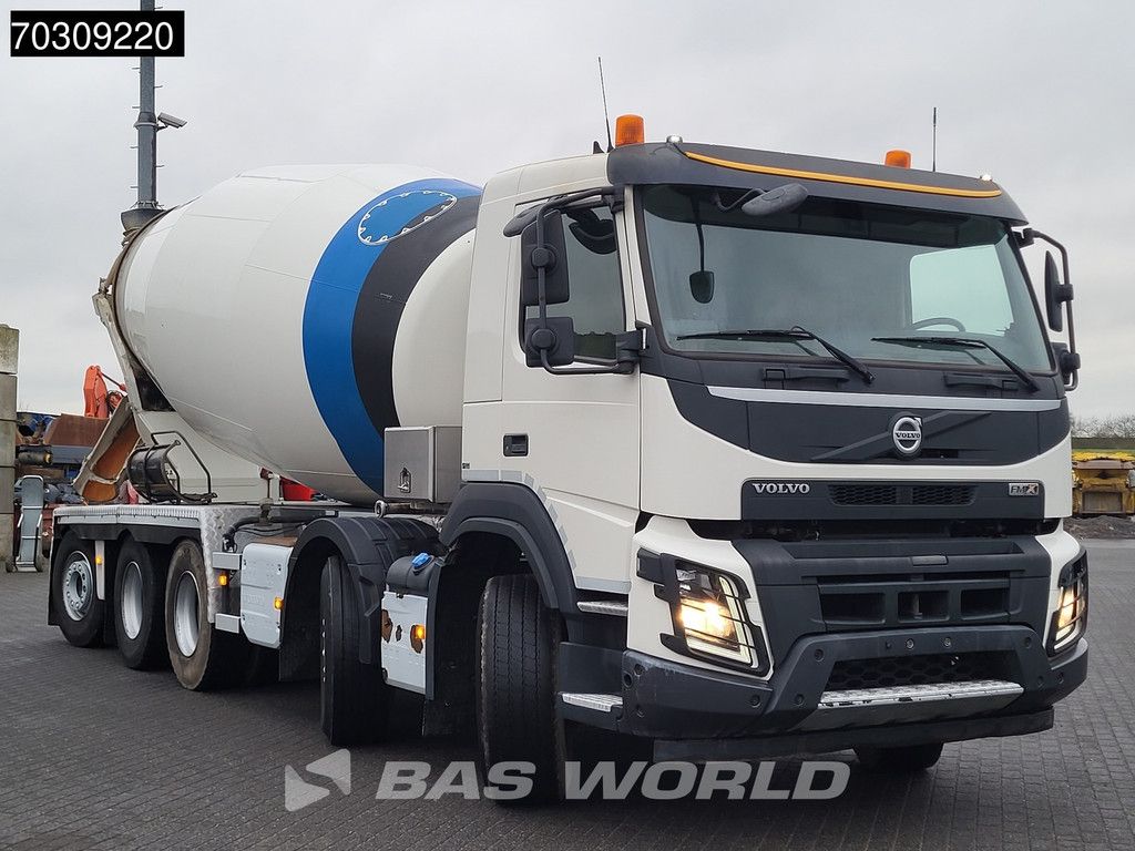 Volvo FMX 460 10X4 NL-Truck 15m3 Stetter AM 15 FHC BL Lift+Steering-Axle Euro 6