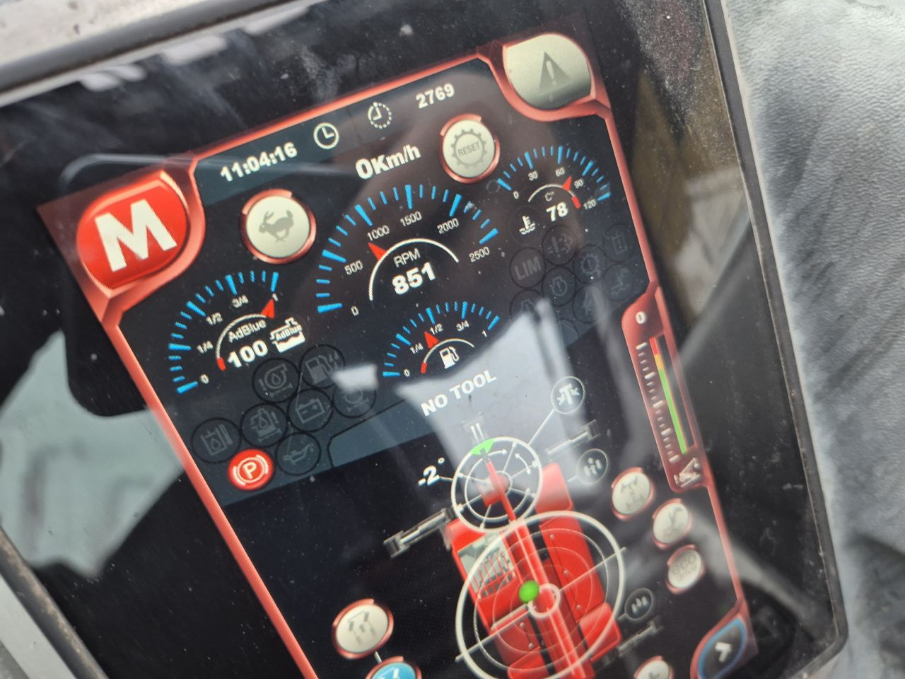 Used MAGNI RTH 5.25 SH roto telescopic