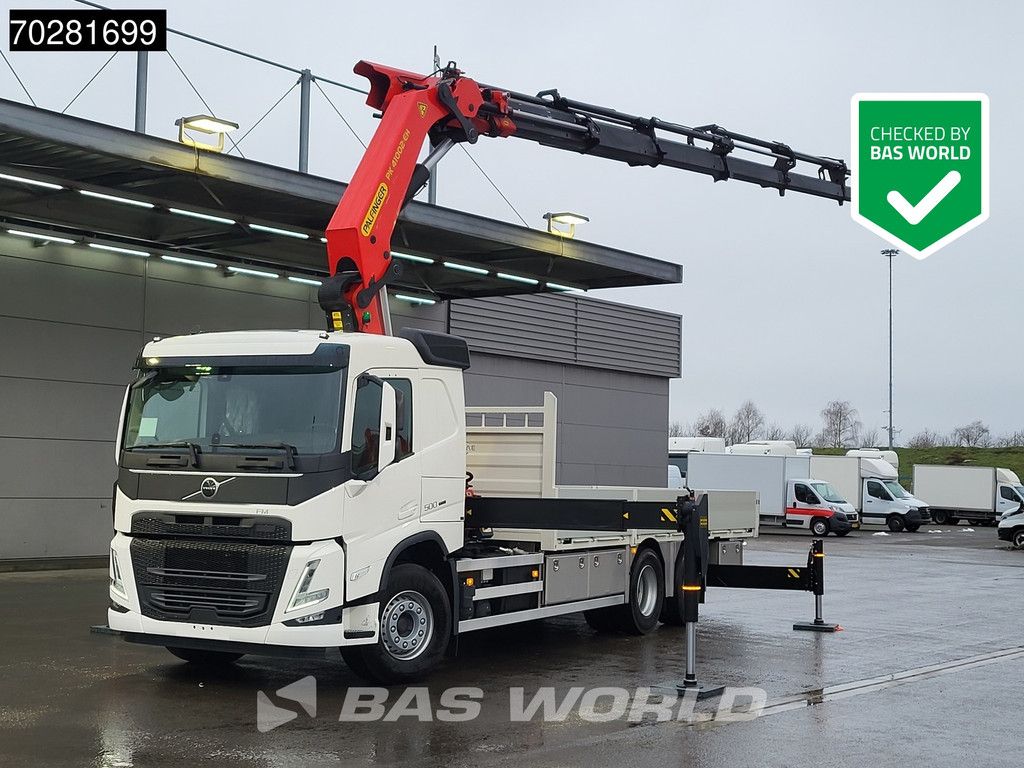 Volvo FM 500 6X2 NEW! Palfinger PK41002 EH-E Kran Crane Lift-steering Axle Automatic VEB+