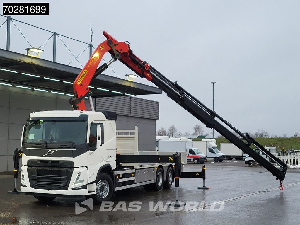 Volvo FM 500 6X2 NEW! Palfinger PK41002 EH-E Kran Crane Lift-steering Axle Automatic VEB+