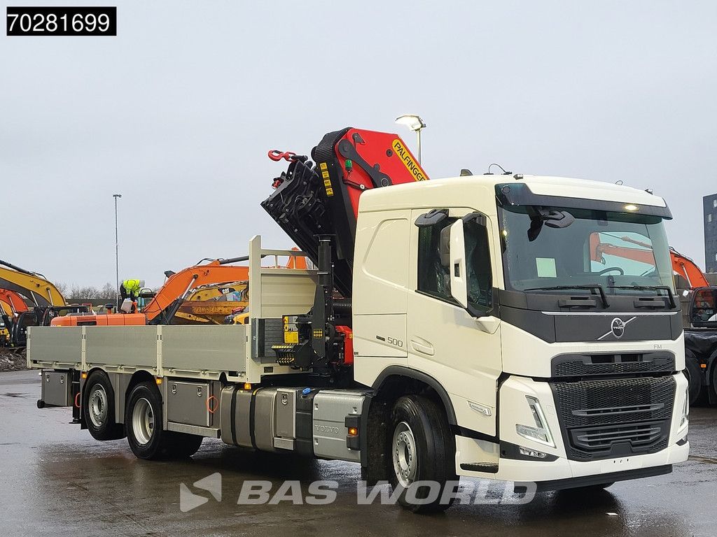 Volvo FM 500 6X2 NEW! Palfinger PK41002 EH-E Kran Crane Lift-steering Axle Automatic VEB+