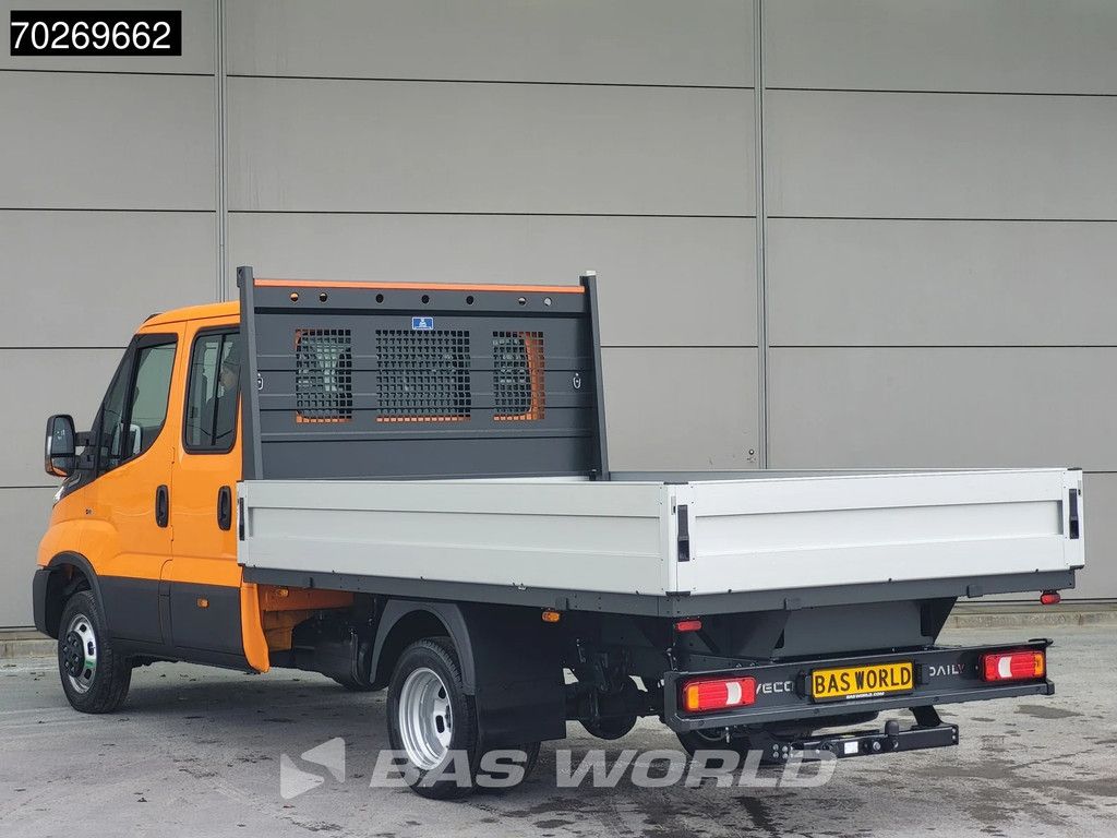 Iveco Daily 35C21 3.0 210PK 2025model Dubbel Cabine Open laadbak 3.5t Trekhaak CarPlay ACC LED Pritsche Pickup Airco Dubbel cabine Trekhaak